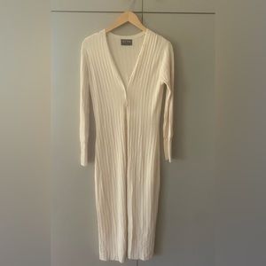 Modern Citizen MDRN beige Malin long cardigan size medium